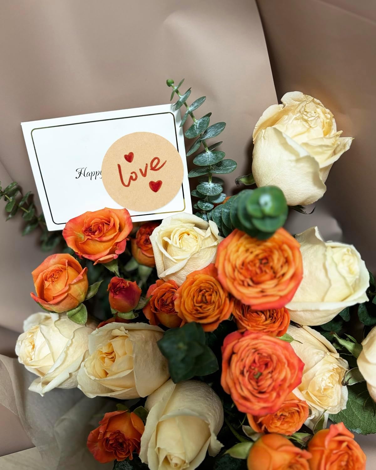 2" Kraft Canning Labels - 500 Pcs Round Jam & Jelly Jar Labels for Pantry, Spices & Bottles