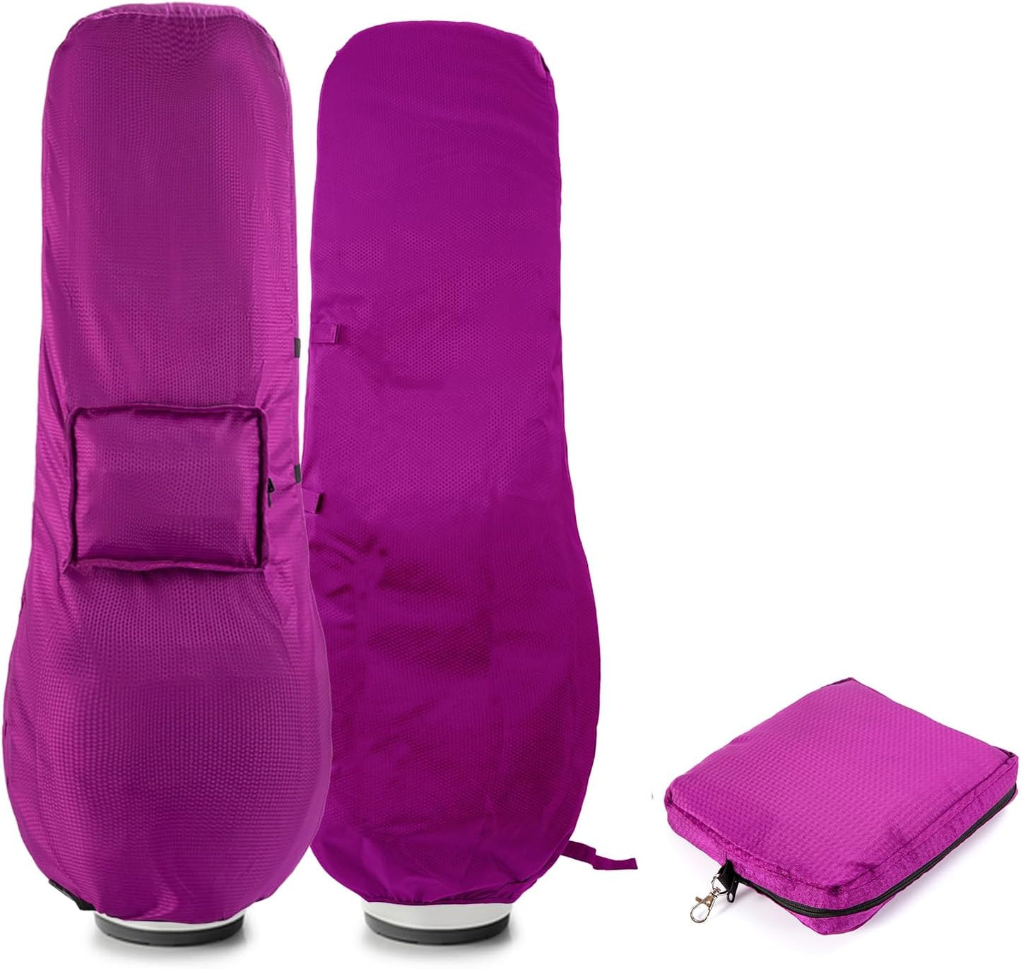 Golf Bag Travel Rain Cover,Golf Bag Rain Cover,Premium Waterproof Lightweight Foldable Easy-clean Durabale Dustproof Protection Traveling Club Covers Airplane Carts Travel Universal Fit