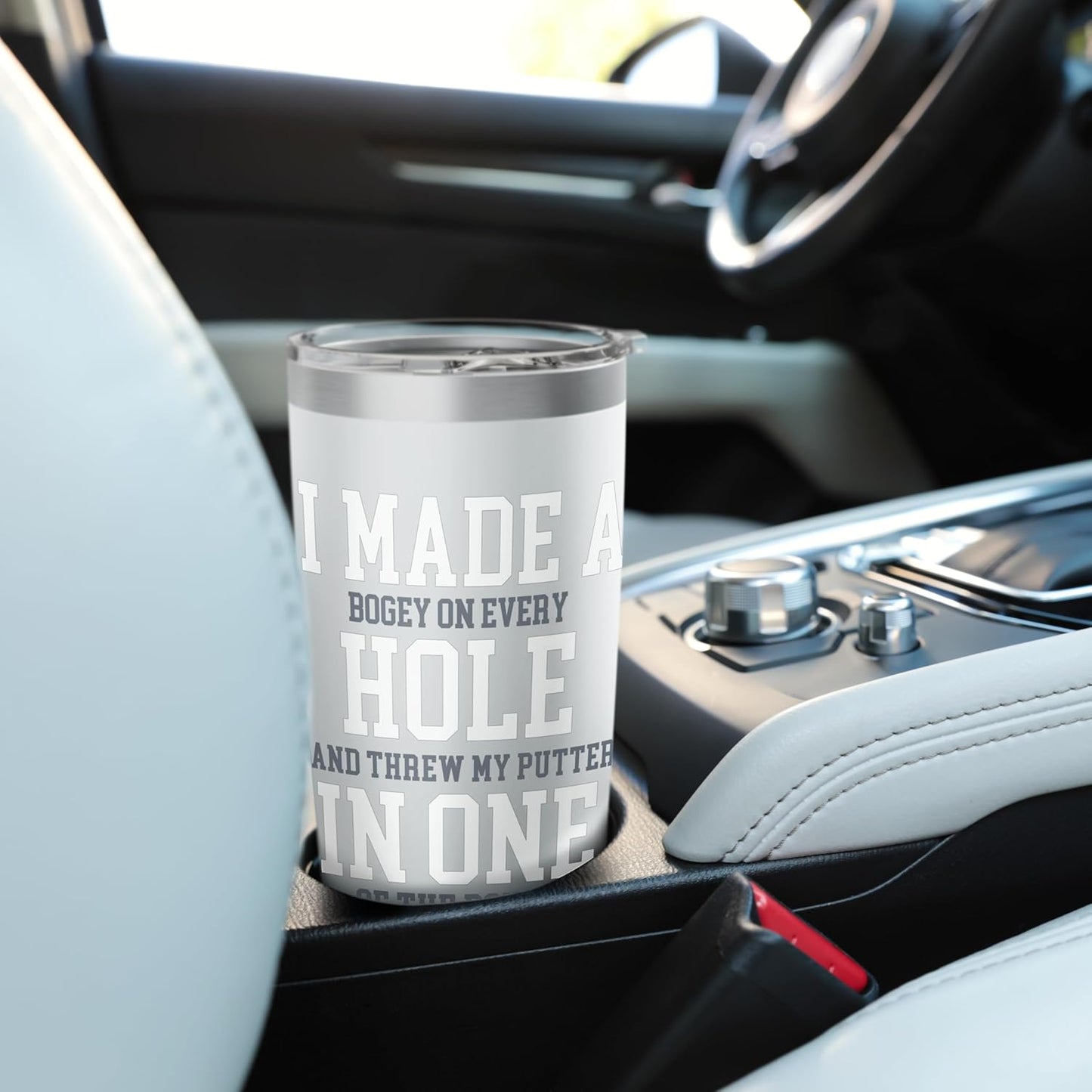 I Made A Hole In One Joke - Golfer Golf Lover Golfing Stainless Steel Insulated Tumbler