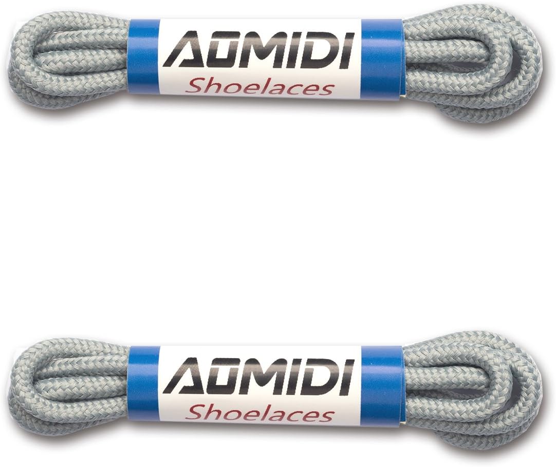 2 Pair Shoelaces Round Athletic Shoes Lace for Boot Laces Shoelaces and Multiple Shoe Types Replacements