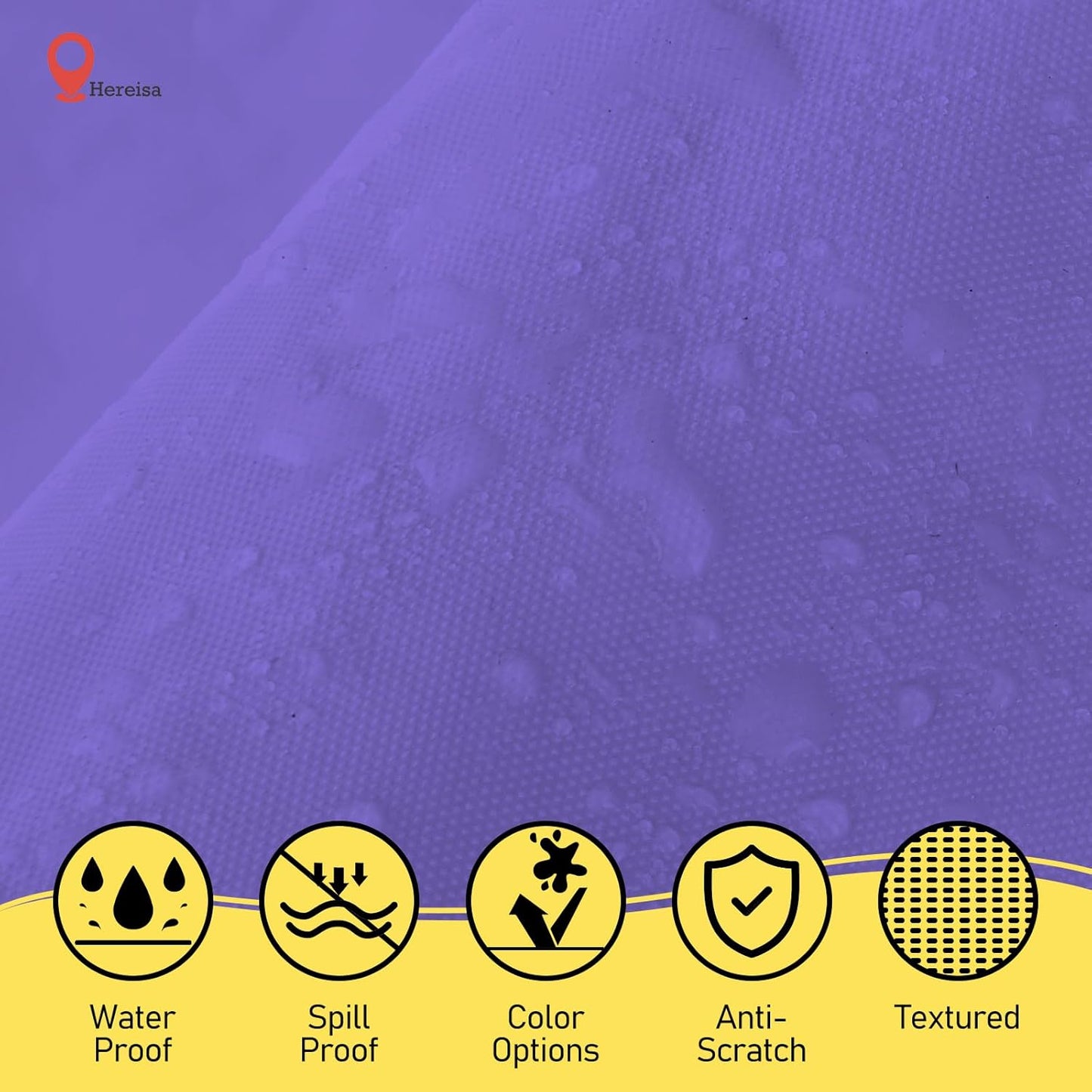 Plastic Purple Tablecloths 3 Pack Violet Disposable Table Covers 54" x 108" Table Cloths PEVA Party Tablecovers for Gras Parties Birthdays Weddings