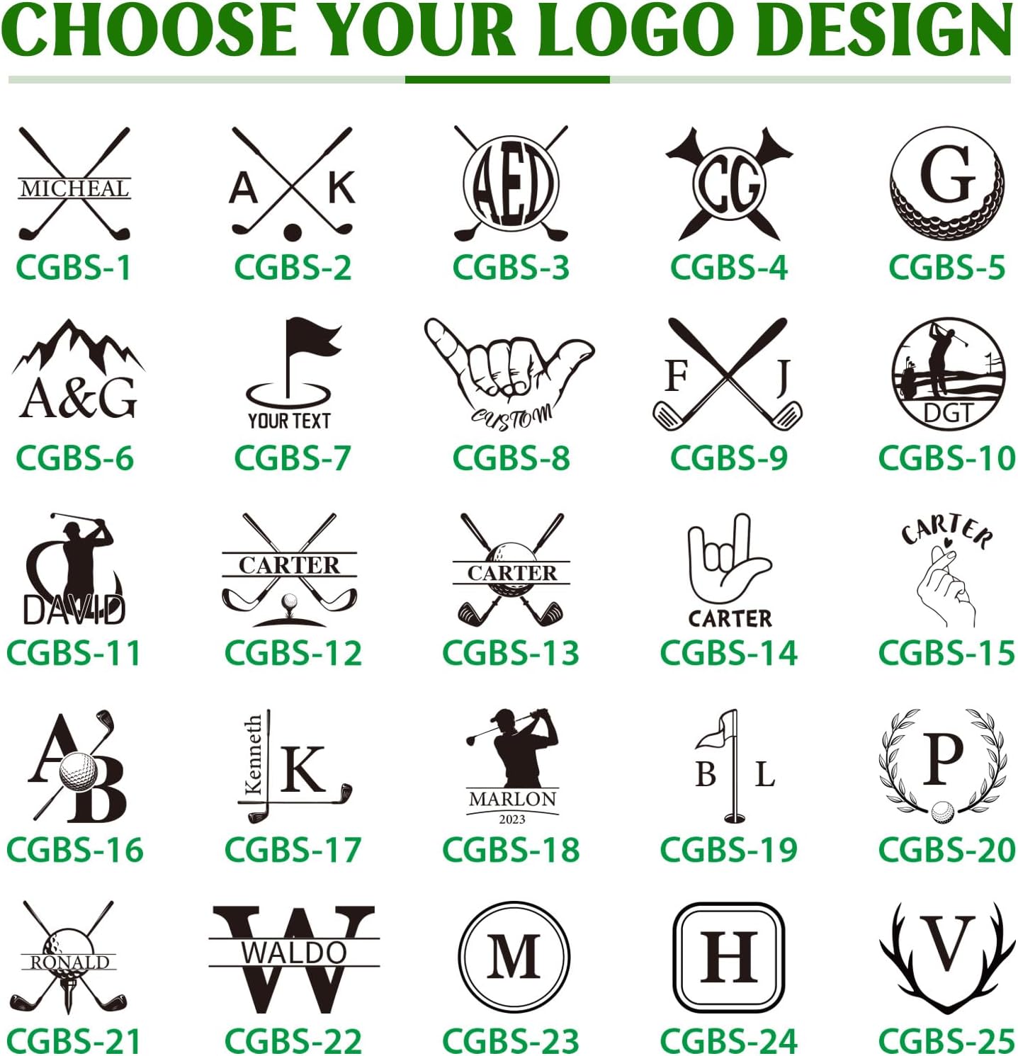 Custom Golf Ball Stamp, Personalized Golf Ball Stamp Markers with Ink, Create Your Unique Mark on Golf Balls, Waterproof Golf Ball Stamper, Golf Gift, Golf Accessories for Men