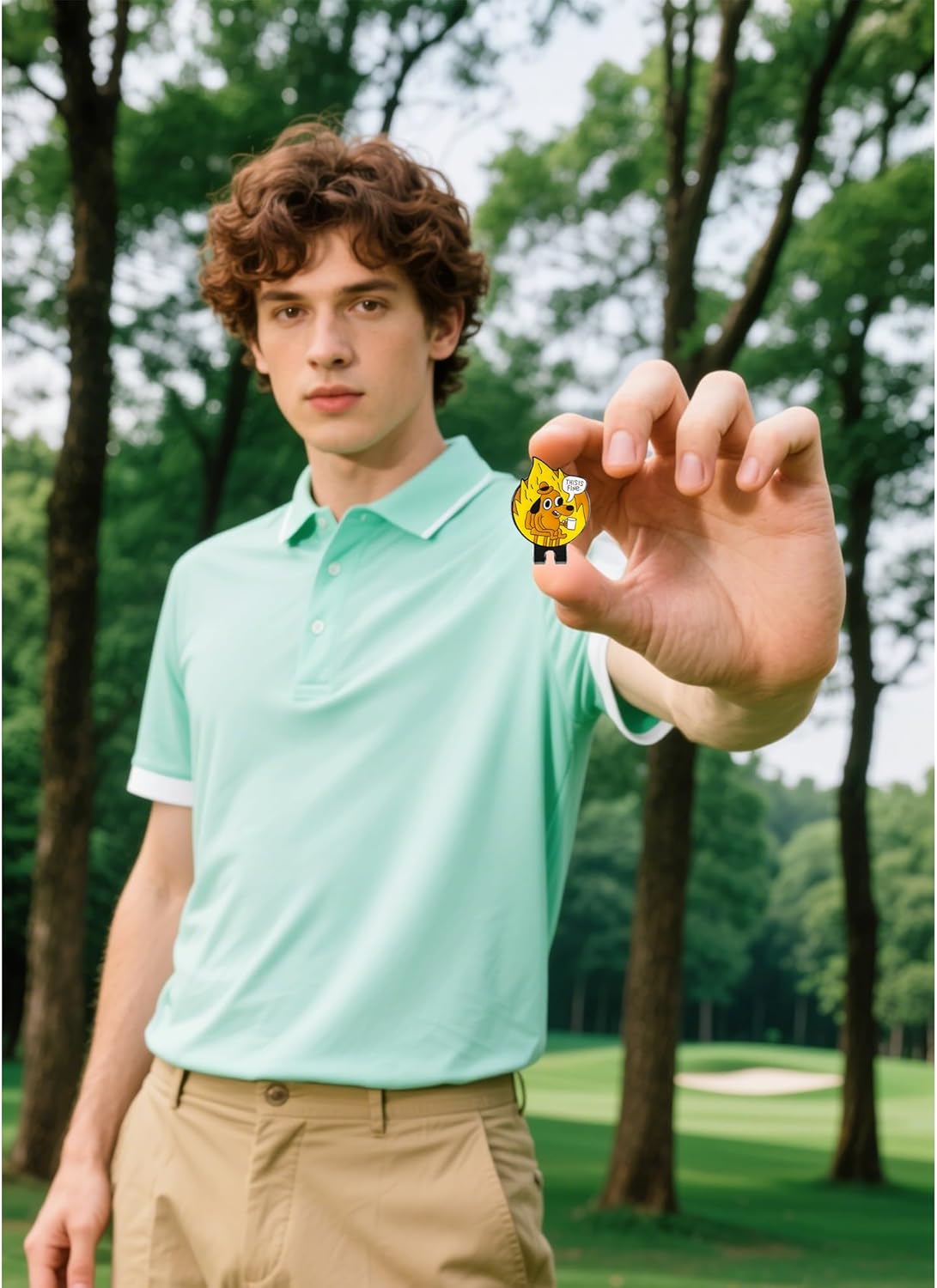 Funny Golf Ball Marker with Magnetic Hat Clip – Golf Accessories for Men & Women to Elevate & Personalize Your Game