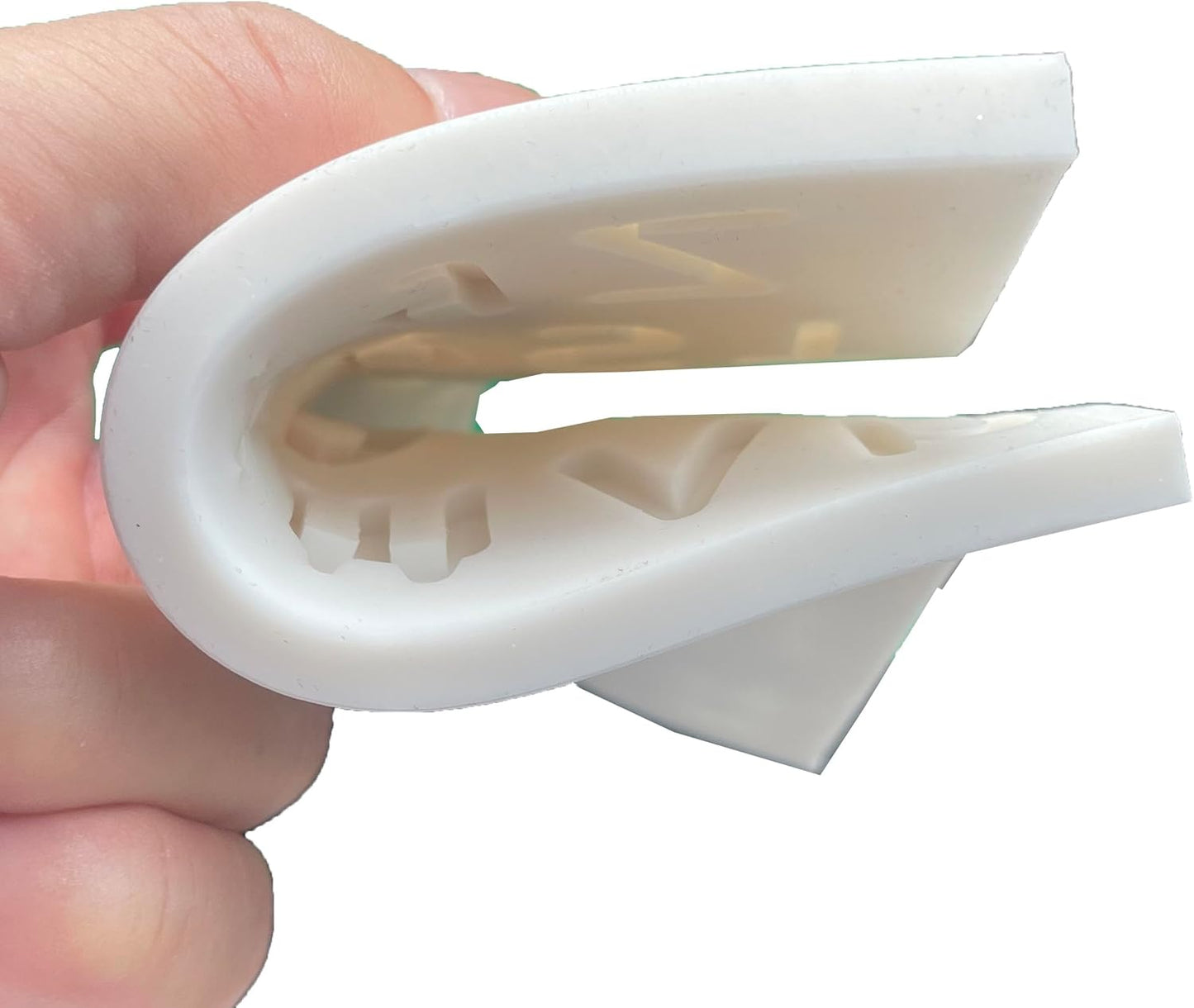 3-Piece Valentine with Heart-shaped Letters & Numbers Silicone Mold Set for Various Crafts - Perfect for Fondant Cakes, Chocolate, Resin, Gumpaste & DIY Creations