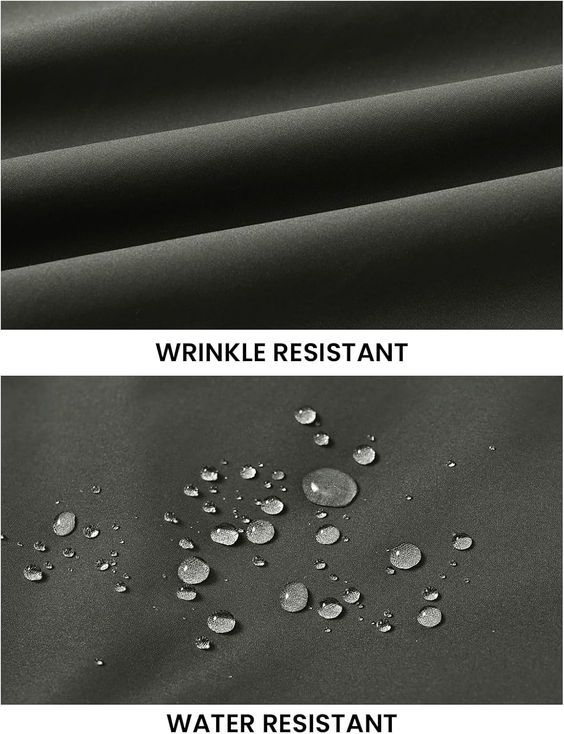 Rdruko Men's Golf Vest Lightweight Outerwear Windproof Water Resistant Grid Lining Vest with Zipper Pockets for Casual