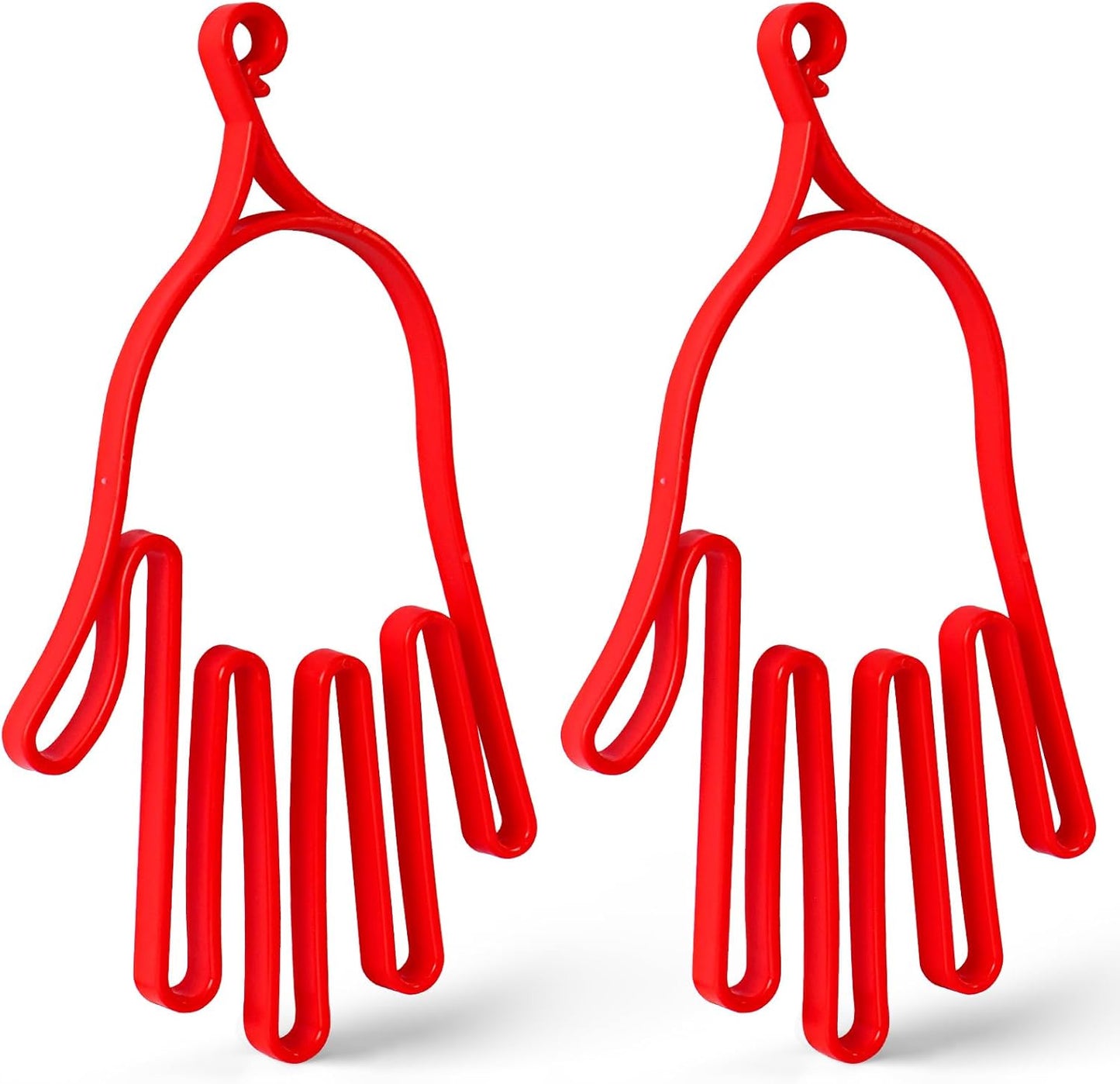 FINGER TEN Golf Gloves Stretcher Holder Hanger Keeper Dryer Shaper Tool Accessories Durable Glove Support Frame Guardian Hook to Bag Gifts for Men Women Golfer