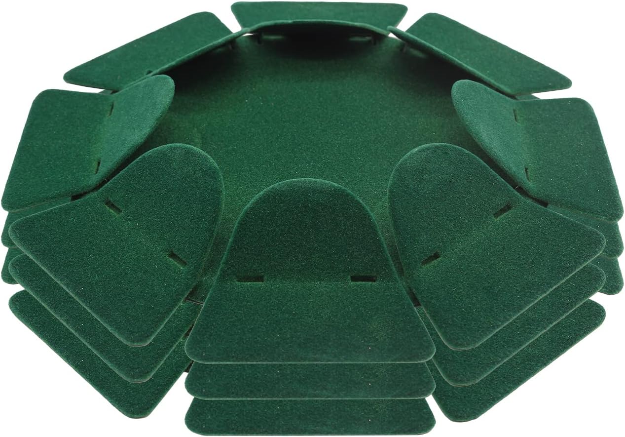 Green Golf Putting Cup, All-Direction Practice Hole, Flocked Surface for Indoor & Outdoor (3Pcs)