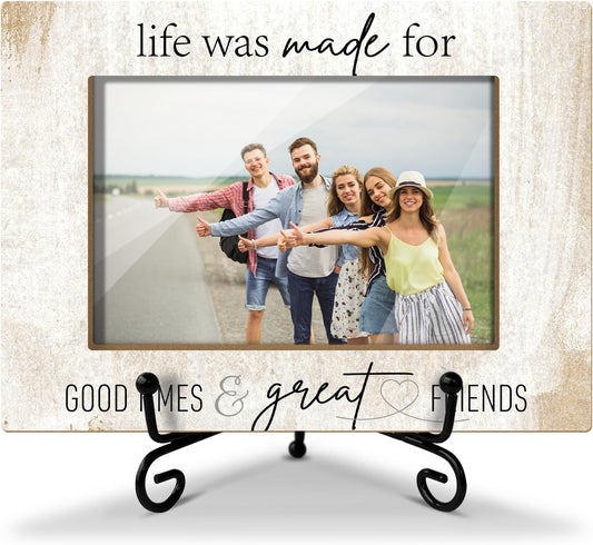 Friends Picture Frame, Friendship Picture Frame, Friendship Birthday Gifts for Friends, Friend Photo Frame 4 x 6 Photo/29