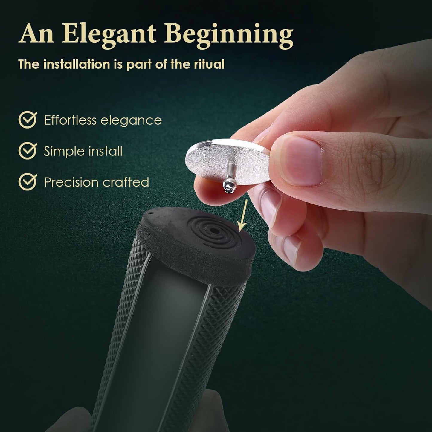 Golf Ball Marker Set with Magnetic Putter Grip Mount Golf Accessories for Men Women, Easy-to-Find Markers for Putting, Funny Golf Gifts, Unique Golf Gadgets for Golfer