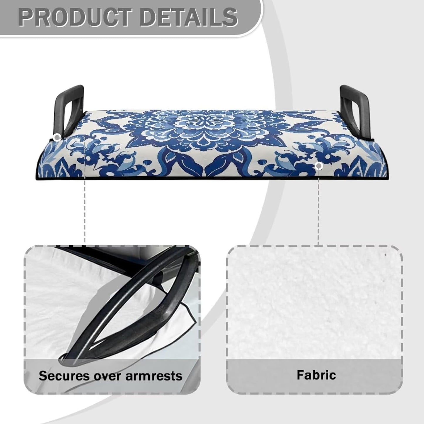 Golf Cart Accessories Anti-hot Golf Cart 50 X 30.9 Inches Seat Cushion Golf Seat Cushion Cover Towel Blanket Fits for Golf Club Cars