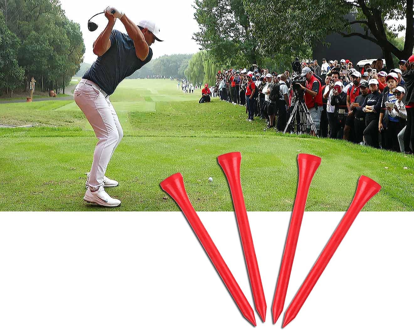 Professional Wooden Golf Tees 2 3/4 inch Tee Pack of 100 Golf Tee