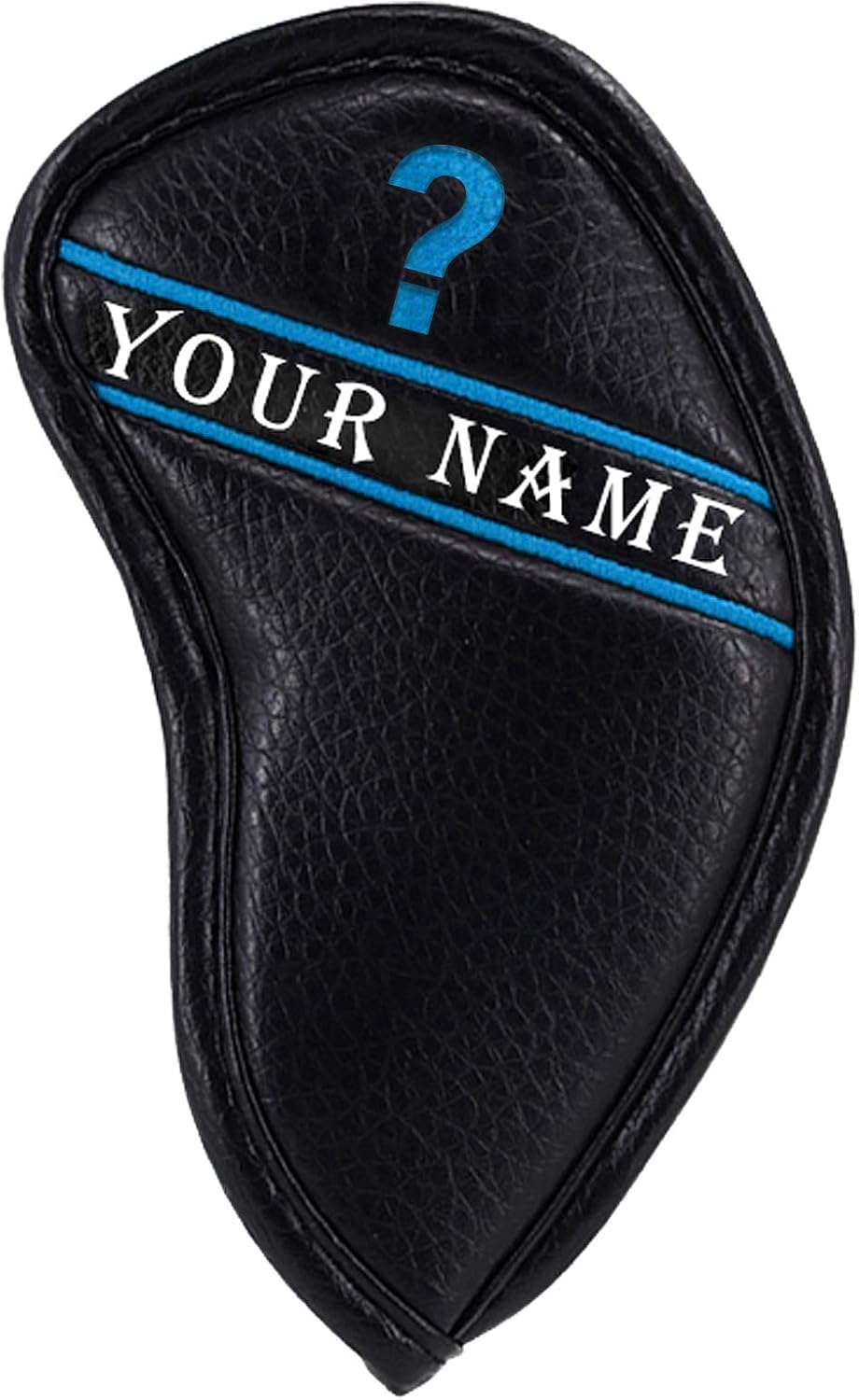 CRAFTSMAN GOLF 12pcs or 1pc Black Leather Golf Iron Head Covers Set Headcover Colorful Number Embroideried for Callaway Ping Taylormade Cobra Also Custom Version w/Your Name