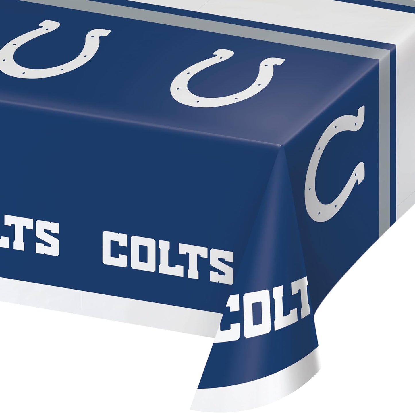 Trendware Indianapolis Colts Plastic Tablecloths, 3 ct