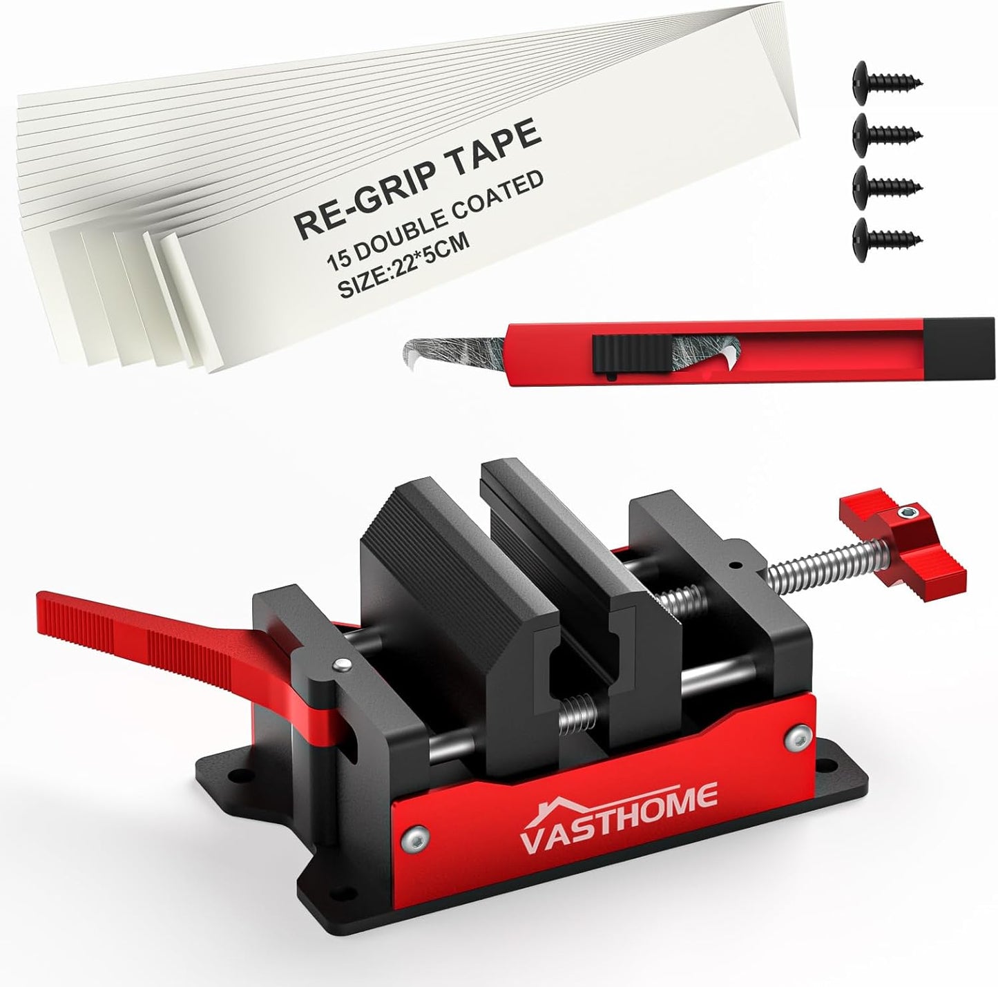 Golf Club Clamp Vise for Regripping Station