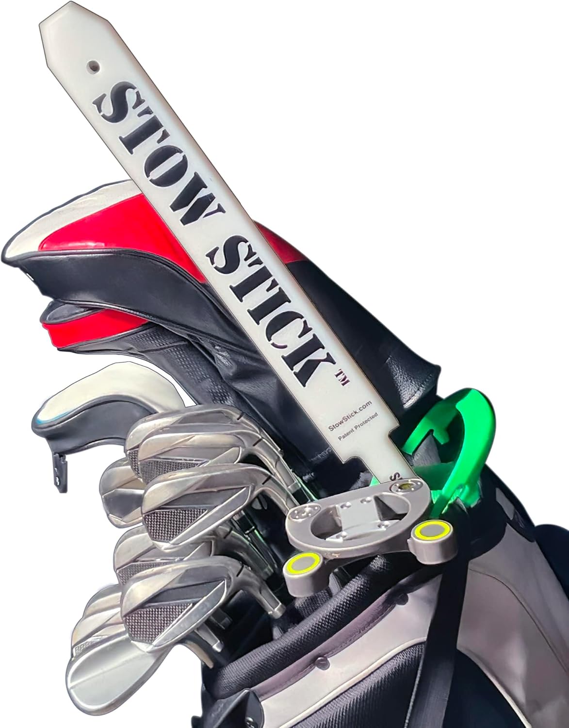 Adds Golf Skill, Play Smart & Putt Better, Protects Clubs, No Lost Gear, Travel Bag Arm, Resistance Tool, Putting Alignment Aid, Pregame Warm-Up, Golf Forever Stretching Bar & Training