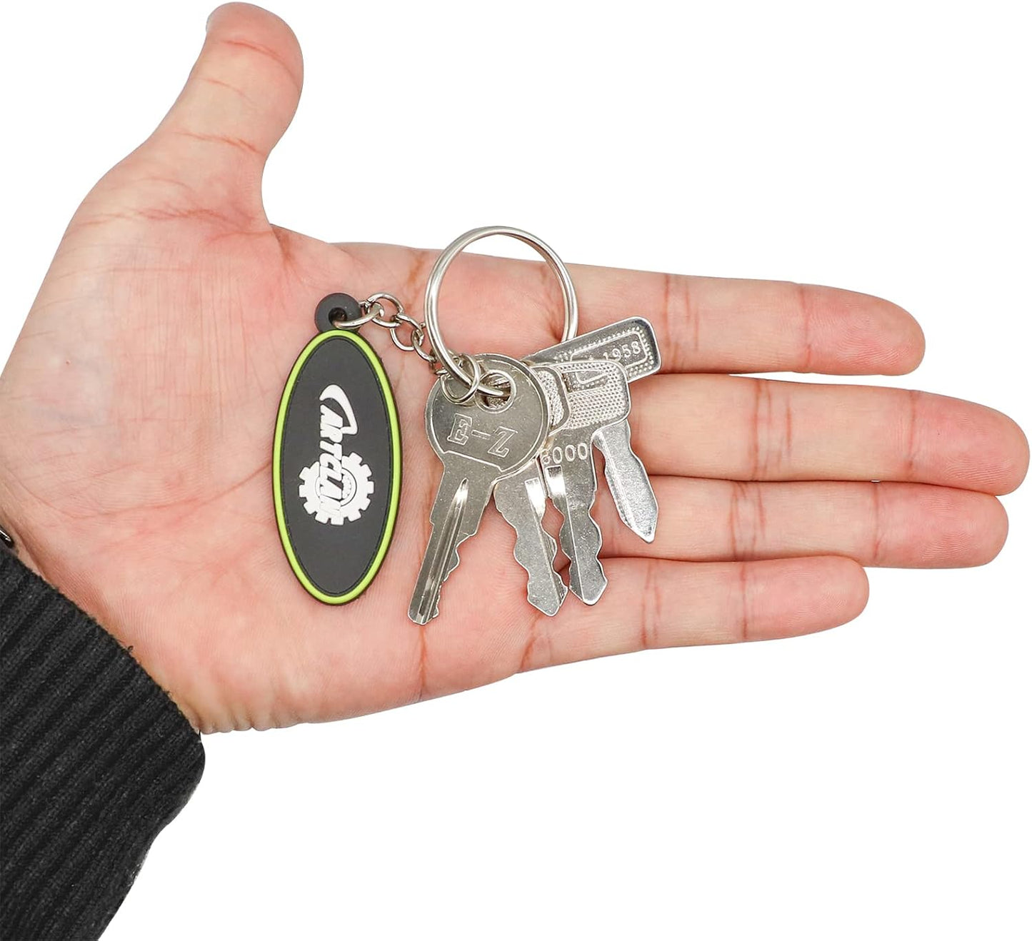 Golf Cart Keys Set (4PCS), Suitable for EZGO, Yamaha, Club Car, OEM#1012505 17063-G1 JU2-H2511-00 JU6-H2511-10