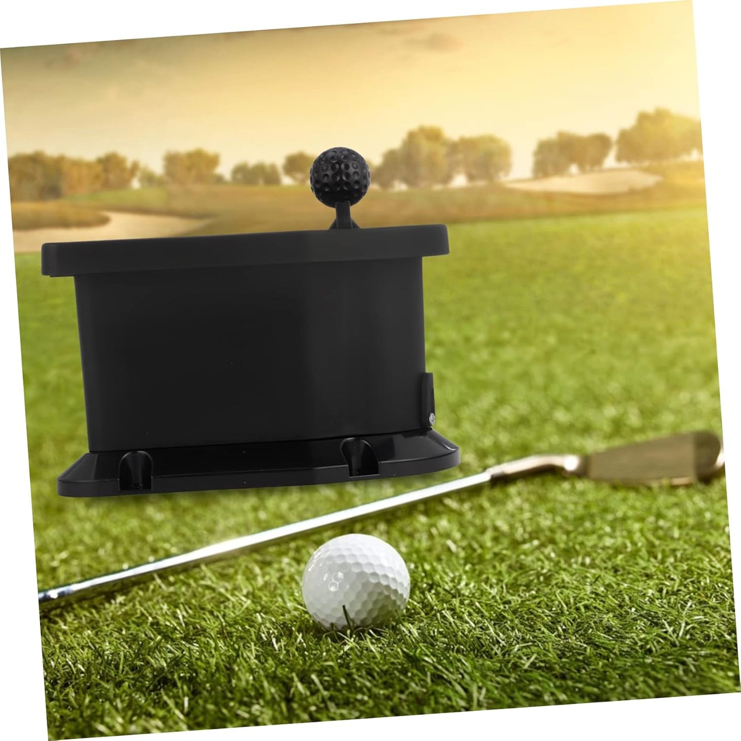 Portable Golf Club Ball Washer Manual Cleaning Tool for Easy Mounting Carts Lightweight and Compact Design for Use for Golf Enthusiasts