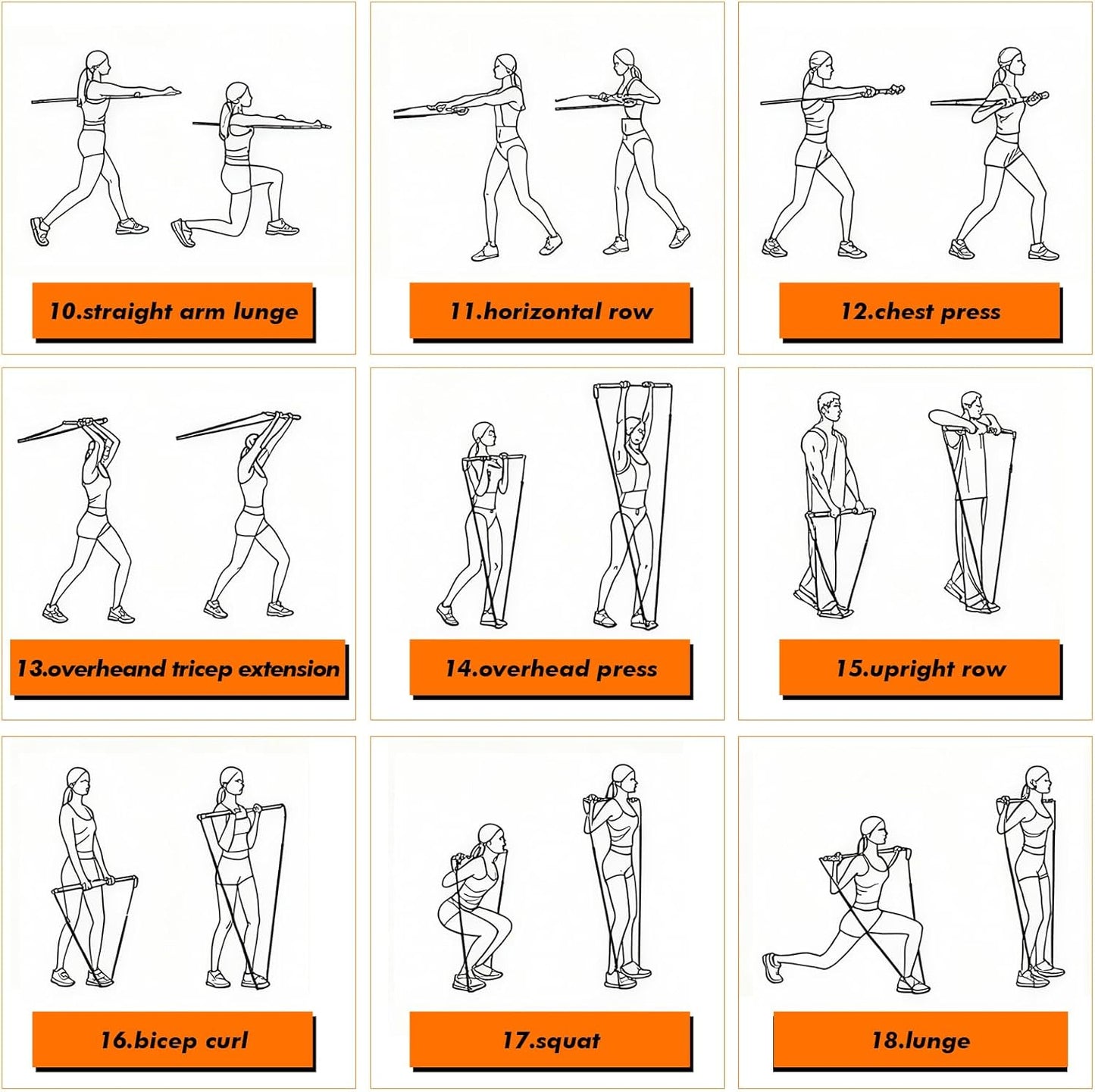 Shappy 1 Set Golf Swing Trainer Set - Sport Practice Aid System for Improving Swing Mechanics Core Strength Muscle Memory - Including Training Stick, Door Anchor, Resistance Band & Safety Strap