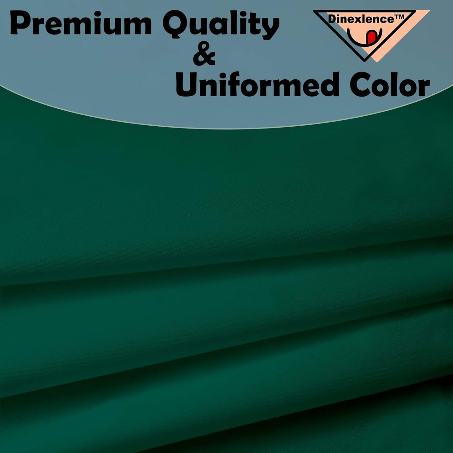 2 Pack Hunter Green Premium Plastic Tablecloth Rectangle 54 x 108 Inches Reusable Forest Green Decorative Table Cover for Dining, Wedding, Party, Indoor and Outdoor use