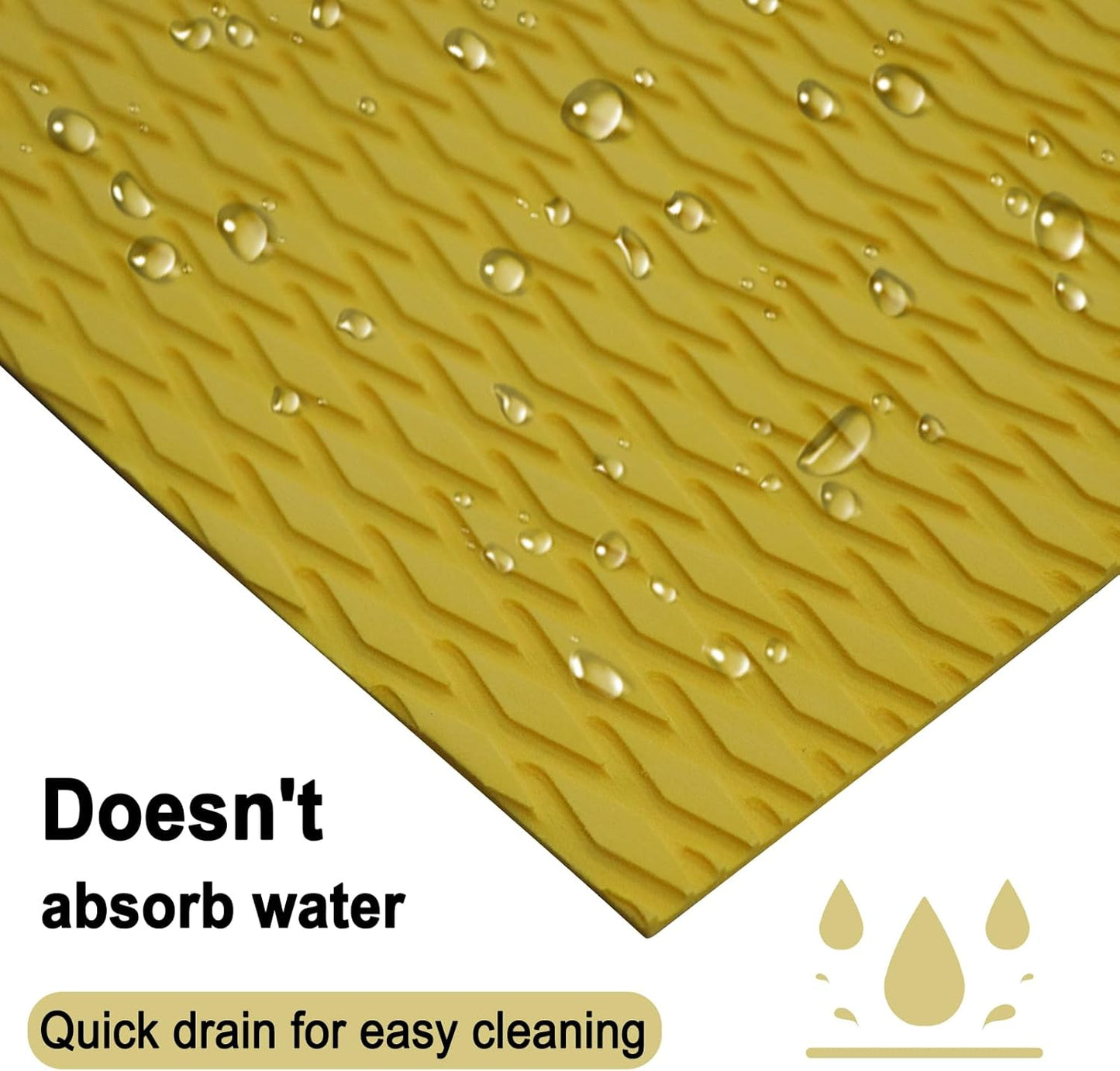 HZshark EVA Foam Boat Decking Sheet Universal DIY Surfboard Traction Pad Non-Slip Grip Mat Trimmable Sheet for Kayak RV Yacht Pool Skateboard Skimboard Step Green Yellow Orange Blue Dark Grey Black