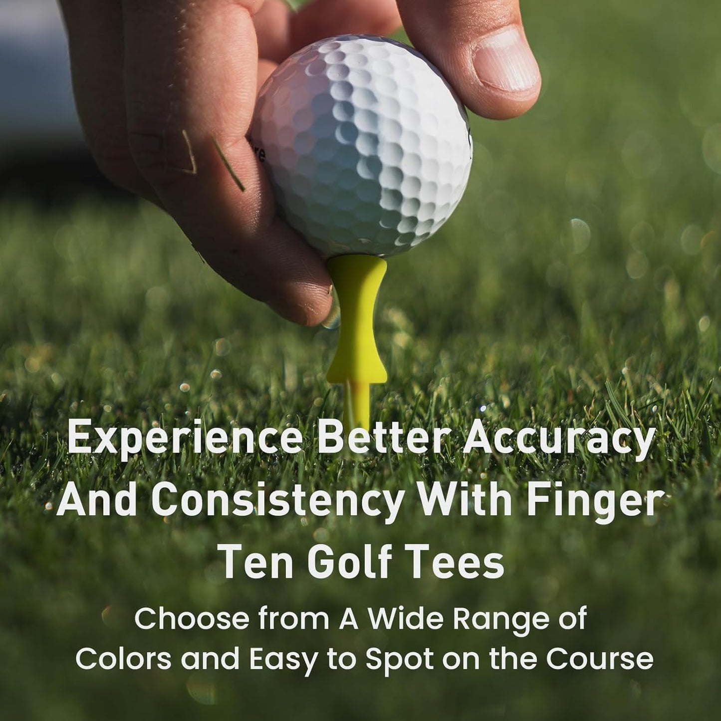 Plastic Golf Castle Tees Step Down Value 200 Count, Unbreakable Mixed or Same Height 1, 1 1/4, 2 3/4, 2 1/4, 2, 1 3/4, 1 1/2 Inch Length Colorful Pack for Practice