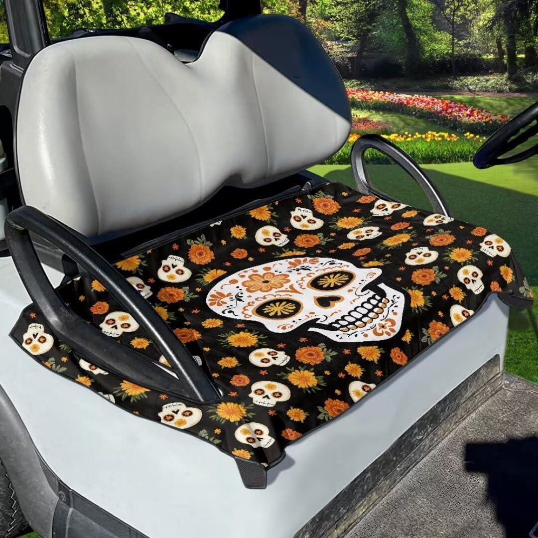 Golf Cart Accessories Anti-hot Golf Cart 50 X 30.9 Inches Seat Cushion Golf Seat Cushion Cover Towel Blanket Fits for Golf Club Cars