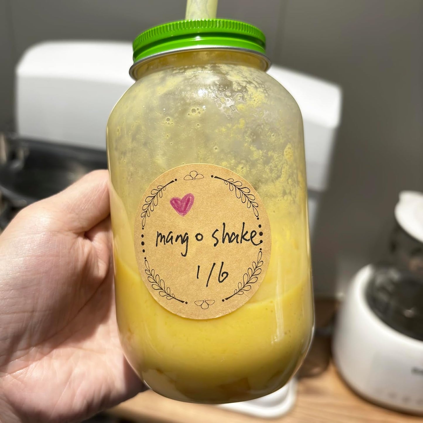 2" Canning Labels for Jars & Lids, 4 Different Wreath Designs, 500 Pcs Round Kraft Christmas Mason Jar Stickers, Food Labels Pantry Labels, Mason Jar Labels Spice Labels Bottle Labels