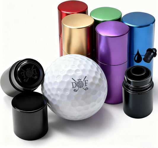 xrlsg Golf Ball Stamp Personalized Golf Ball Marker Custom Monogram Ball Stamper Golf Accessories Gifts for Men Dad Golfers