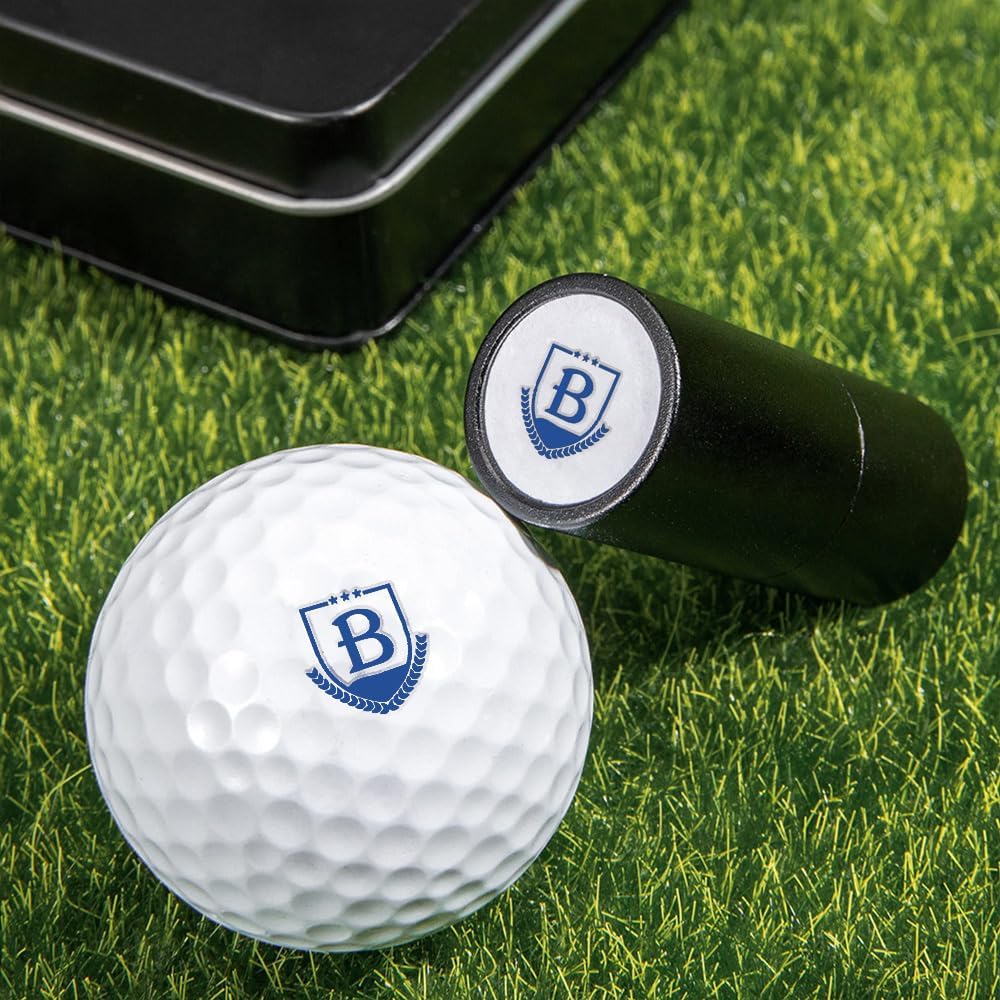 callie Personalized Monogram Golf Ball Stamp - Customized Golf Marker with Initial Name, Golf Accessories Gifts for Men, Dad, Husband, Golfers