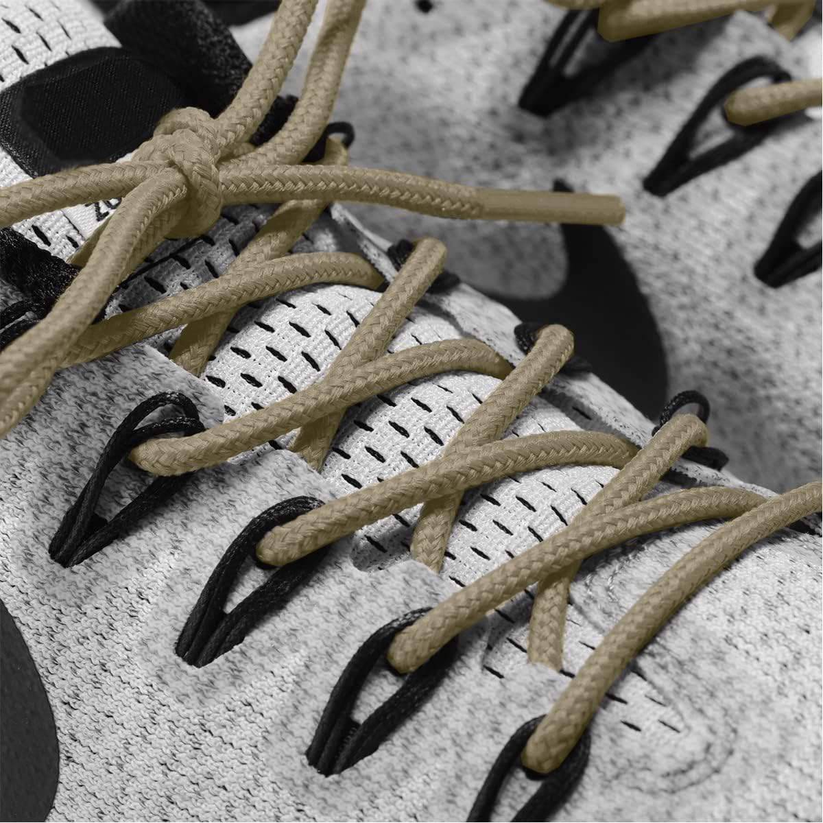 2 Pair Shoelaces Round Athletic Shoes Lace for Boot Laces Shoelaces and Multiple Shoe Types Replacements