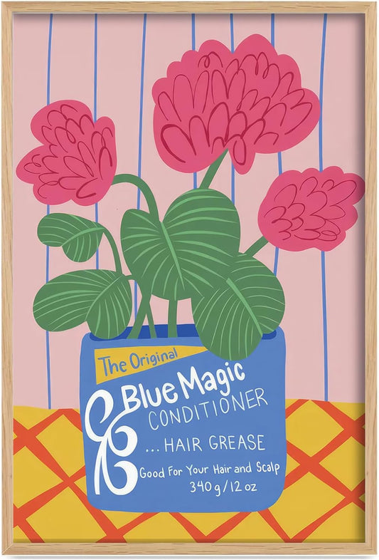 LXLSTORE Botanical Print Vintage Wall Art Floral Wall Art Flower Market Prints Matisse Art Poster 16x24inch Unframed Floral Drawing Posters for Gallery Room Aesthetic Living Room Bathroom Decor