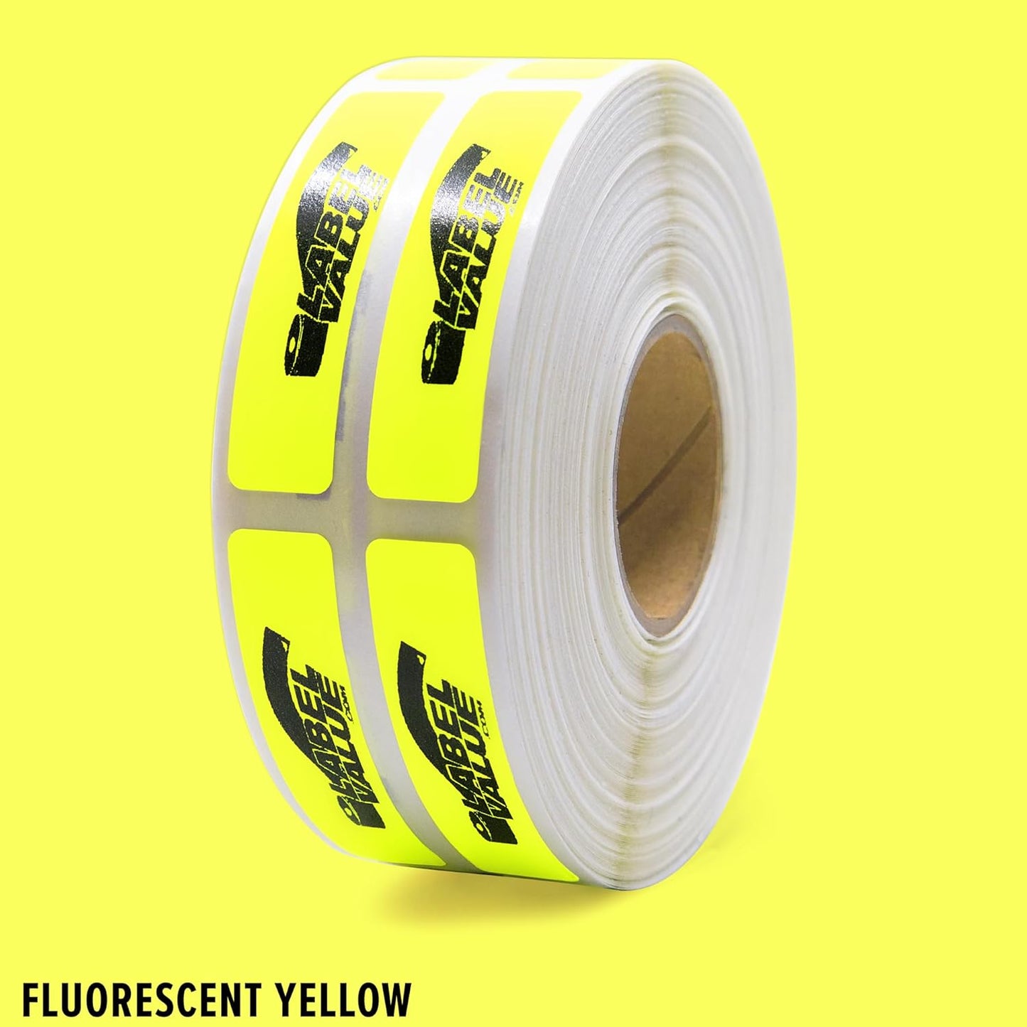 LabelValue Brand - Custom Printed .375” x 1.625” Custom Stickers - 1000 Labels/Roll | Customizable with Text and Graphics - Use for Business or Personal Projects