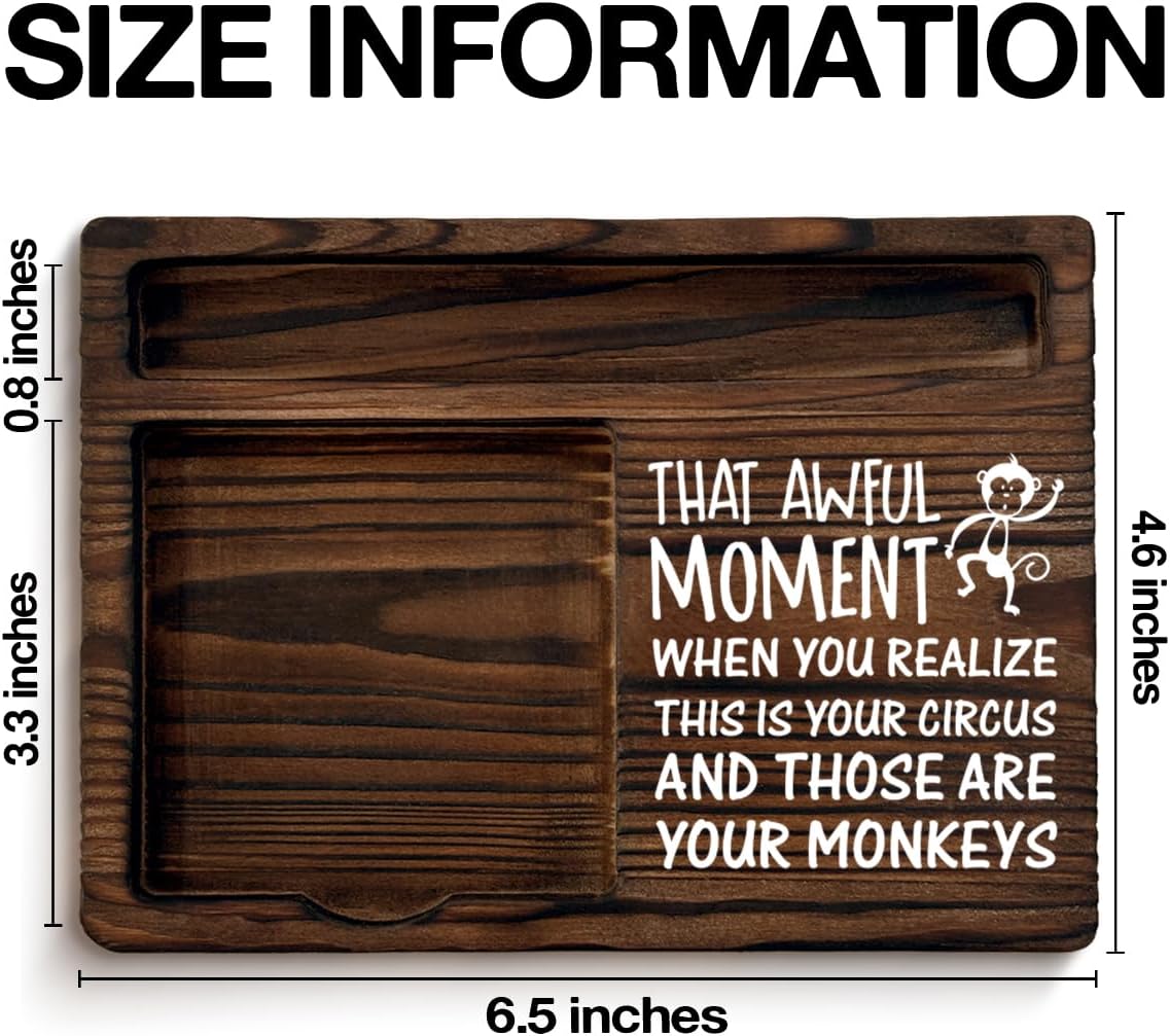 Funny Boss Gifts for Women Men, Humour Gifts for Boss Manager Coworker Employee Boss's Day, Bosses Gift Sticky Note Holder Office Cubicle Decor