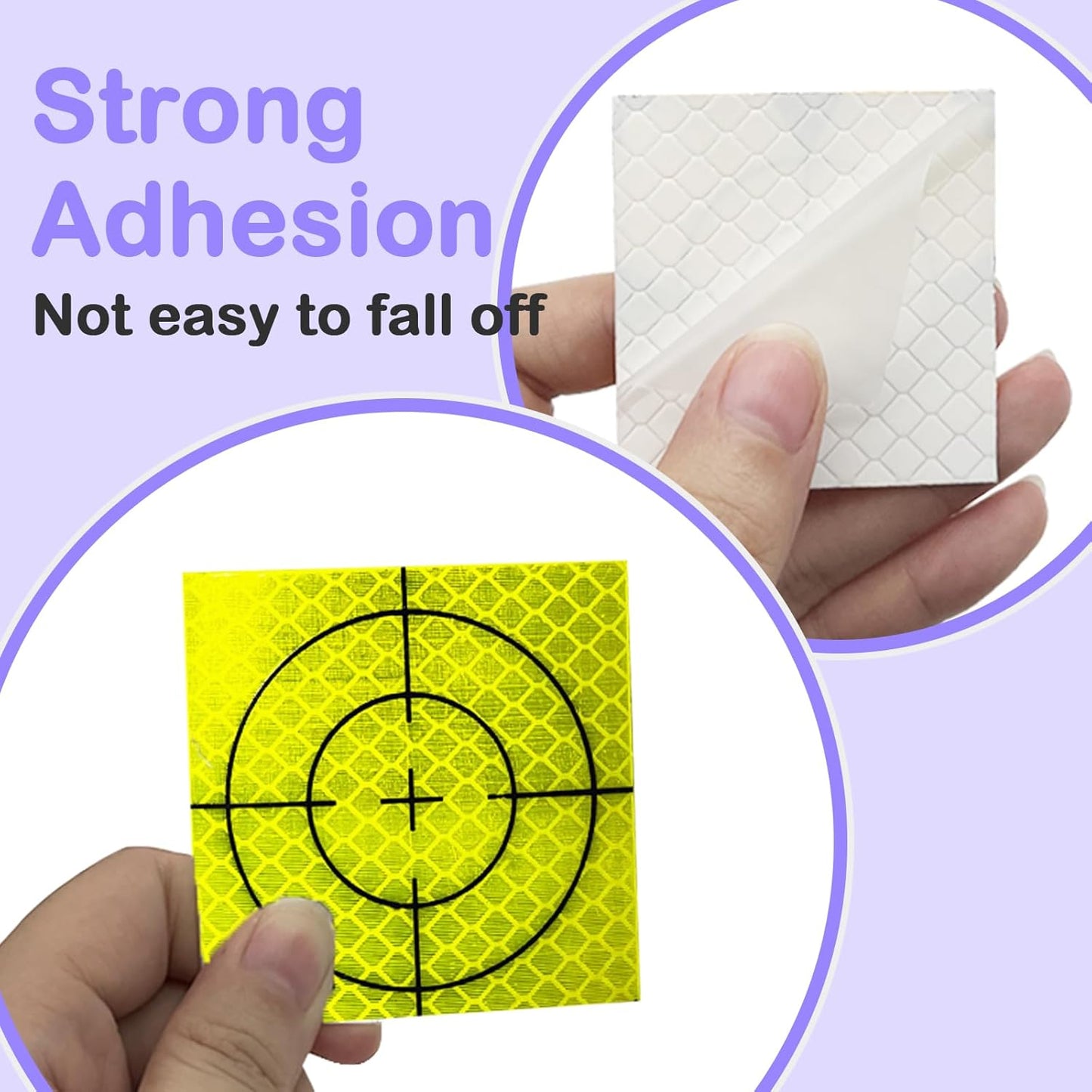 100PCS 30MM /40MM/ 50MM/ 60MM Reflector Targets for Total Stations Green