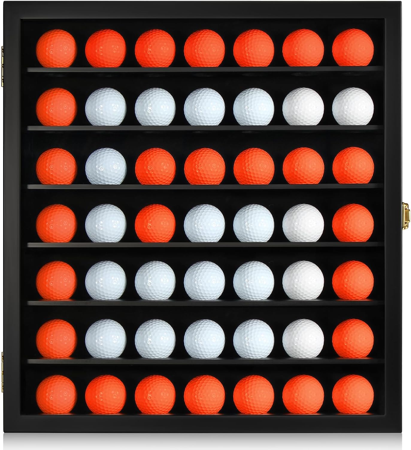 TJ.MOREE Golf Ball Display Case for 49 Balls