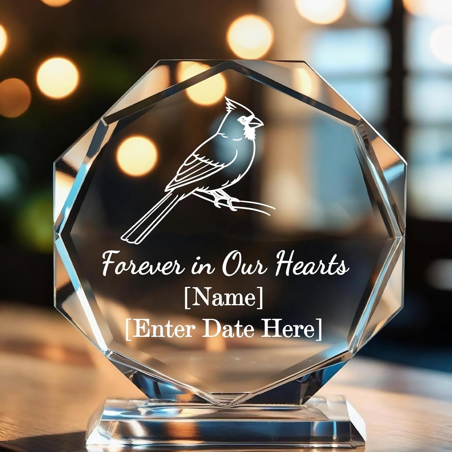 Custom Crystal Awards and Trophies – Personalized Engraved Glass Plaques for Employee Recognition, Appreciation, Farewell, Retirement, Coworker Gifts, Sports Achievements