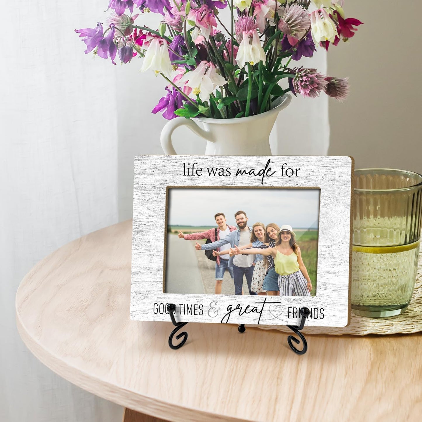 Friends Picture Frame, Friendship Picture Frame, Friendship Birthday Gifts for Friends, Friend Photo Frame 4 x 6 Photo/28