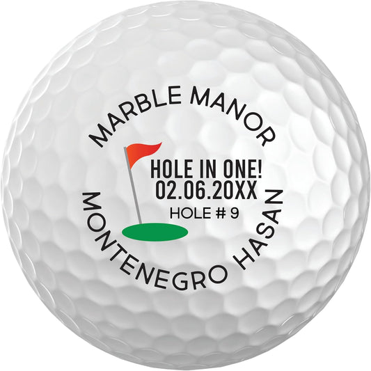 Infusion Personalized Logo Golf Balls - Custom Monogrammed (12 Balls)