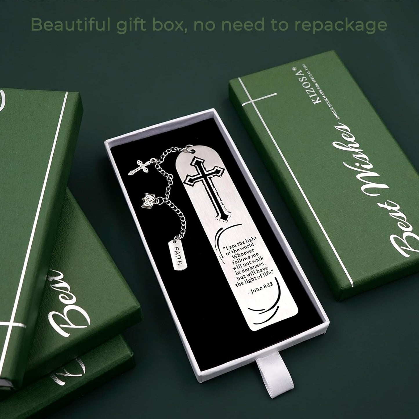 Metal Bookmark Gifts for Women Men,Book Marks for Reading,Bible Bookmarks,Friends Teacher Birthday Valentines Mothers Fathers Day Christmas Book Lovers Gift (01-Light of The World)