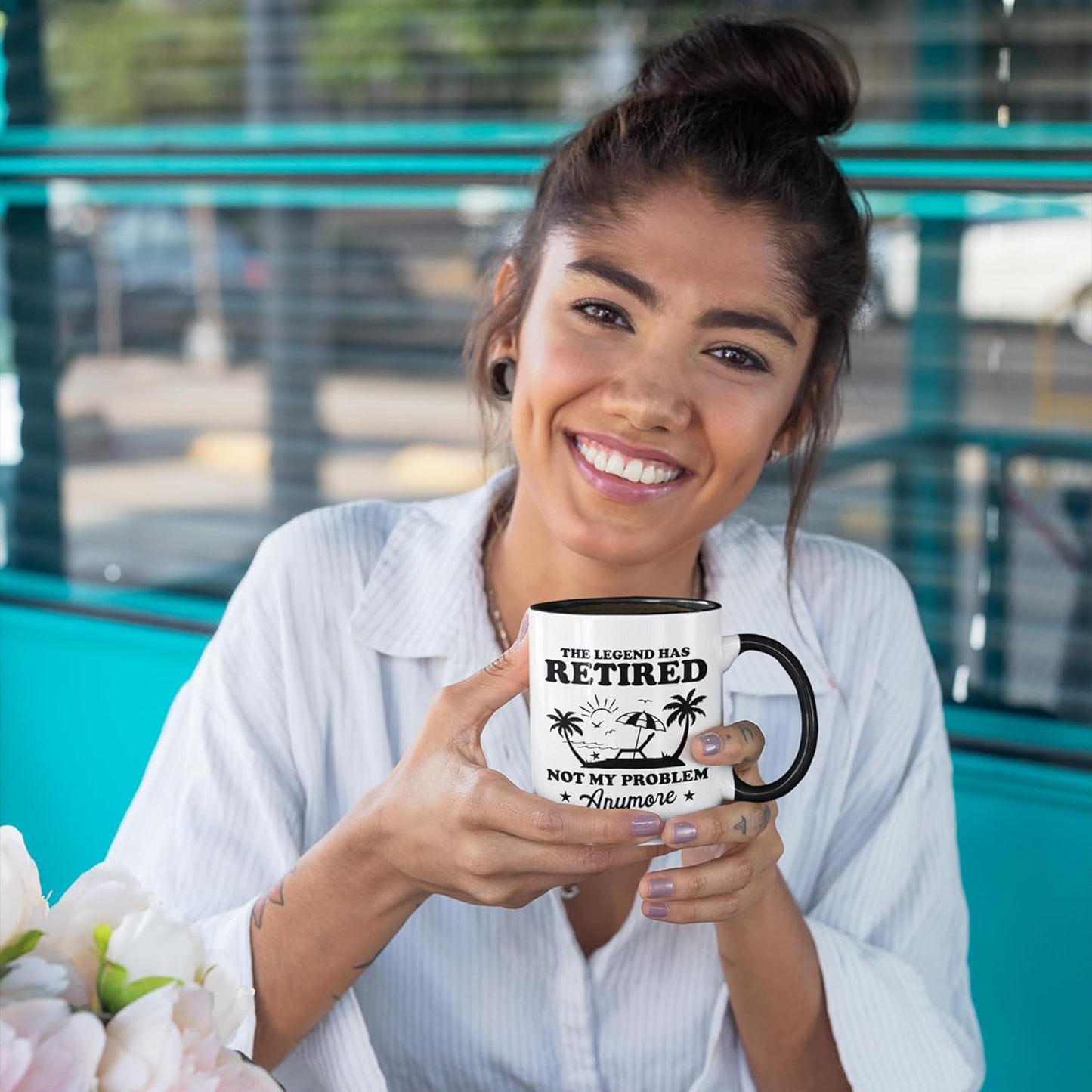 Retirement Gifts for Coworker, Colleagues, The Legend Has Retired Coffee Mug, Not My Problem Anymore Retired Cup, Birthday, Christmas, Happy Retirement Presents For Men, Women, Mom, Dad, Boss