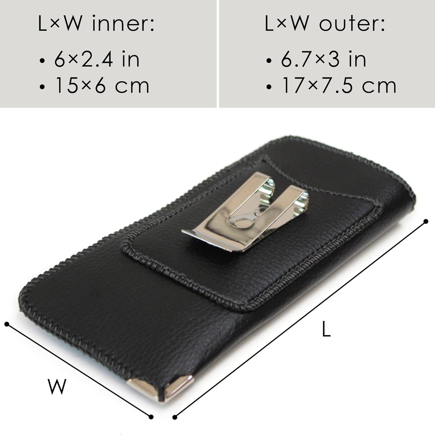 Orsus Soft Glasses Case with Belt Clip & Card Pocket, PU Leather Eyeglass Sunglasses Case Pouch Felt Lining