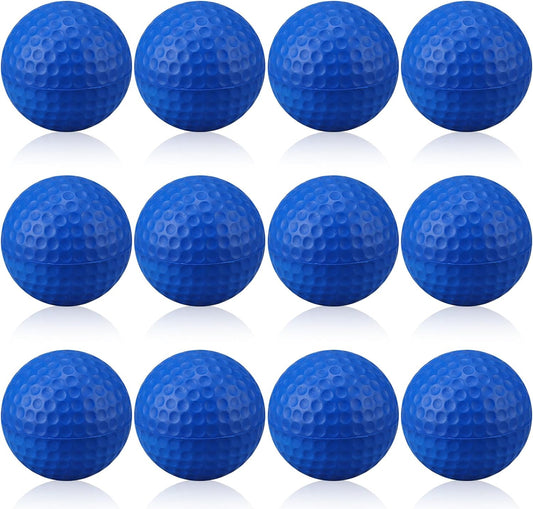 12 Pcs Foam Golf Practice Balls Soft Foam Balls for Golf Practice Realistic Feel and Flight Sport Training