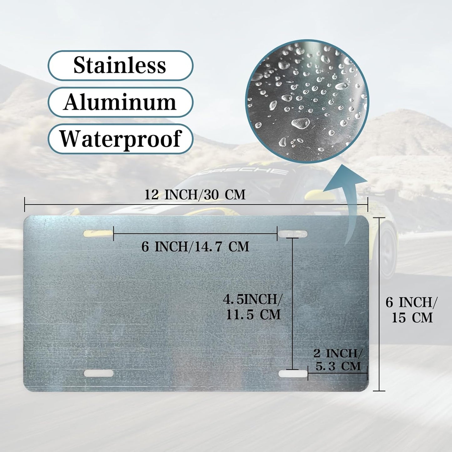 Vintage City Wall Decor Durham,Nc License Plate Metal Sign Tin Signs Poster