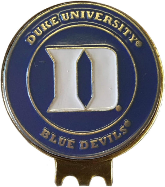 Magnetic Golf Hat Clip with 2 Double-Sided Golf Ball Markers – Easily Attaches to Golf Cap – Made of Stainless Steel & Ideal for Avid Golfers