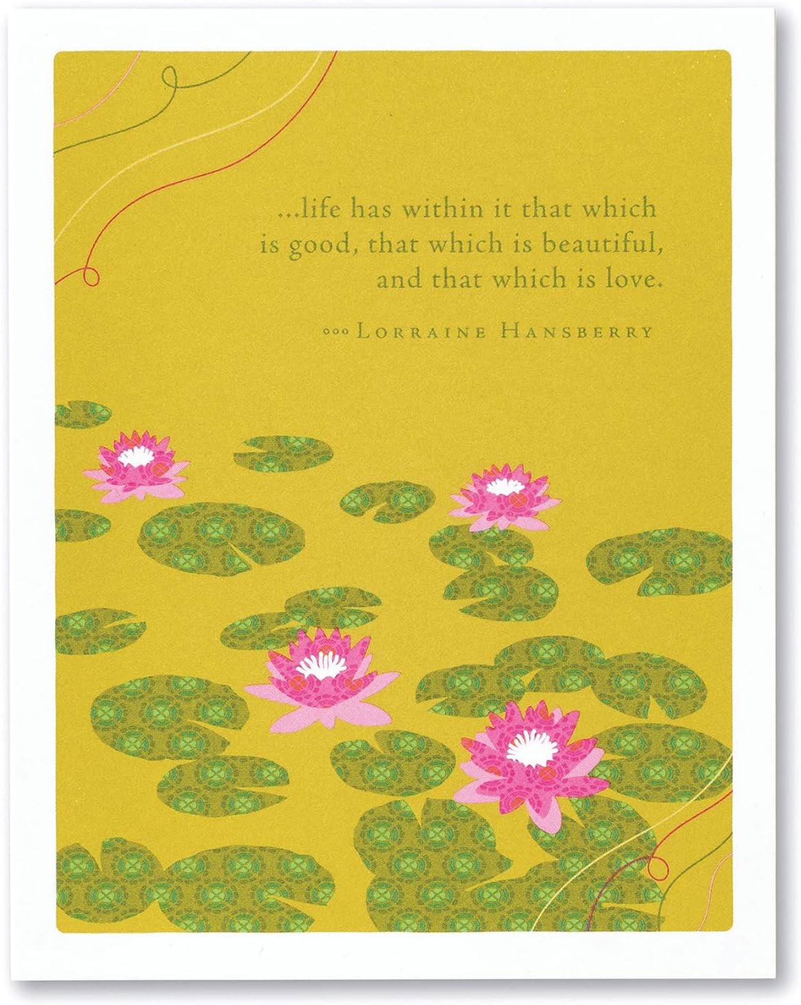 Compendium Positively Green 4-Pack of Birthday Cards – Landscapes (Four Different Designs, One Card Each, with Envelopes)