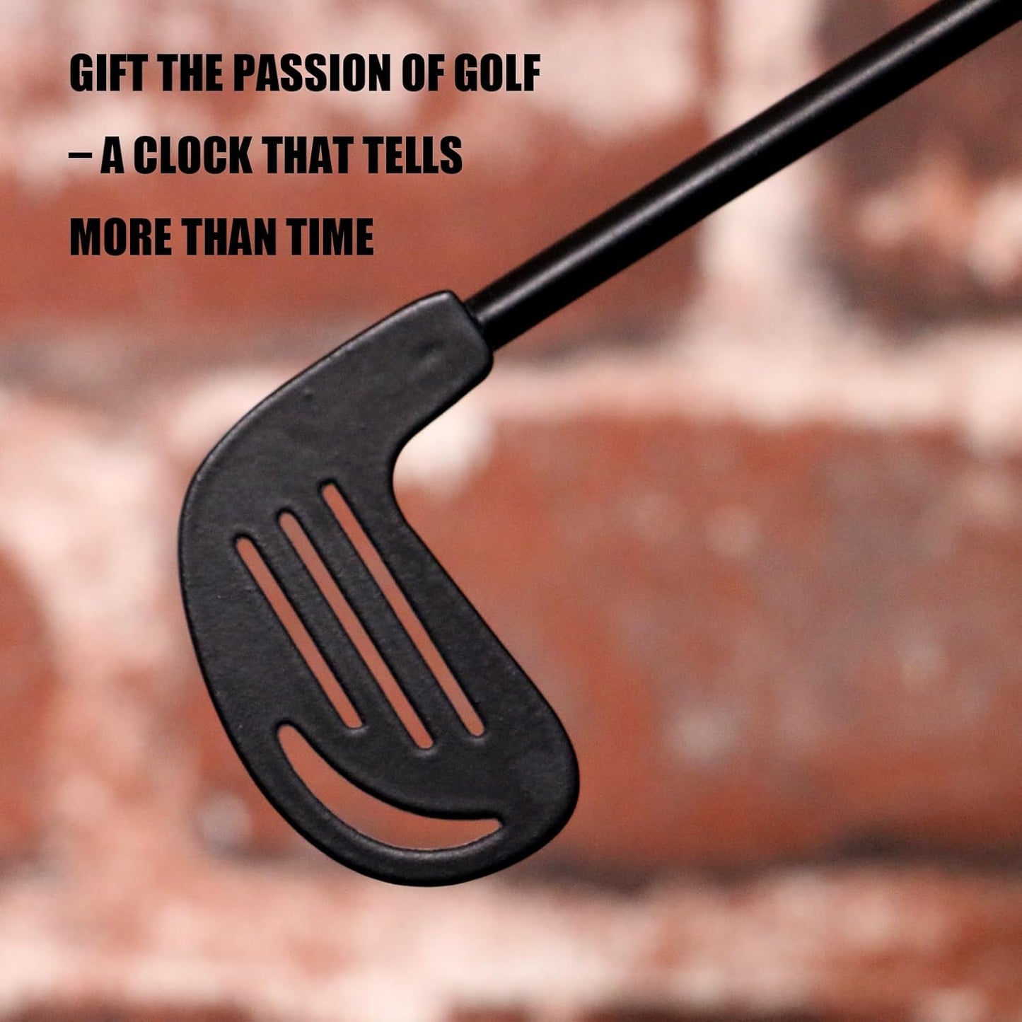 Golf Gifts for Men Dad Women Brother Bosses Golf Clubs Desk Clock Cool Desk Accessories for Coworkers Golfer Fans Souvenir Novelty Event Golf Office Decor Golfer Gadgets Unique Funny Stuff