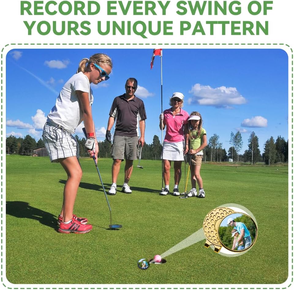 Custom Golf Ball Markers Hat Clip, Personalized Magnetic Hat Clip with Photo, Customized Ball Marker with Photo or Logo or Text for Golf Lovers, Retirement Beginners Gift