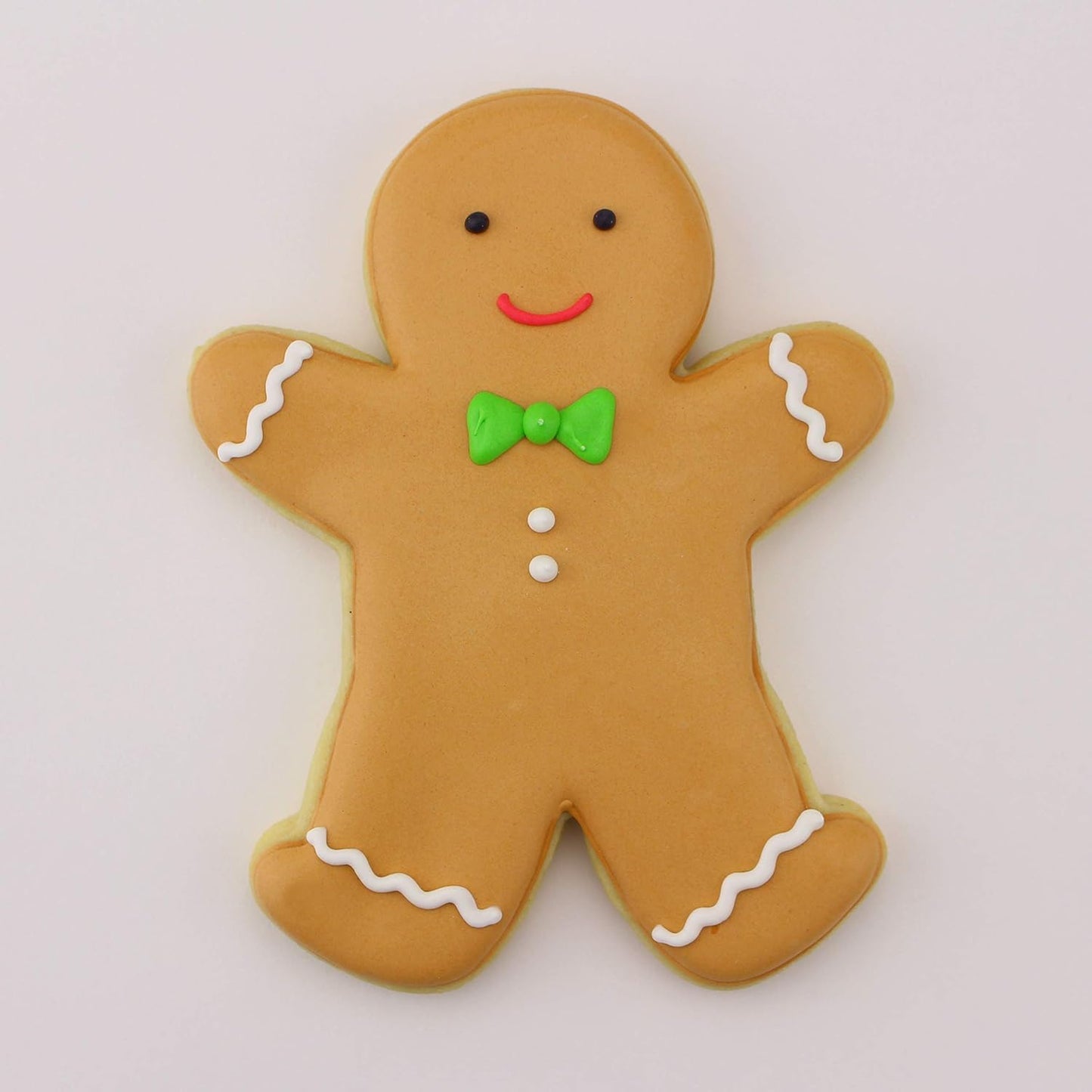 Happy Gingerbread Man Cookie Cutter, Large 5.25" by Ann Clark Cookie Cutters