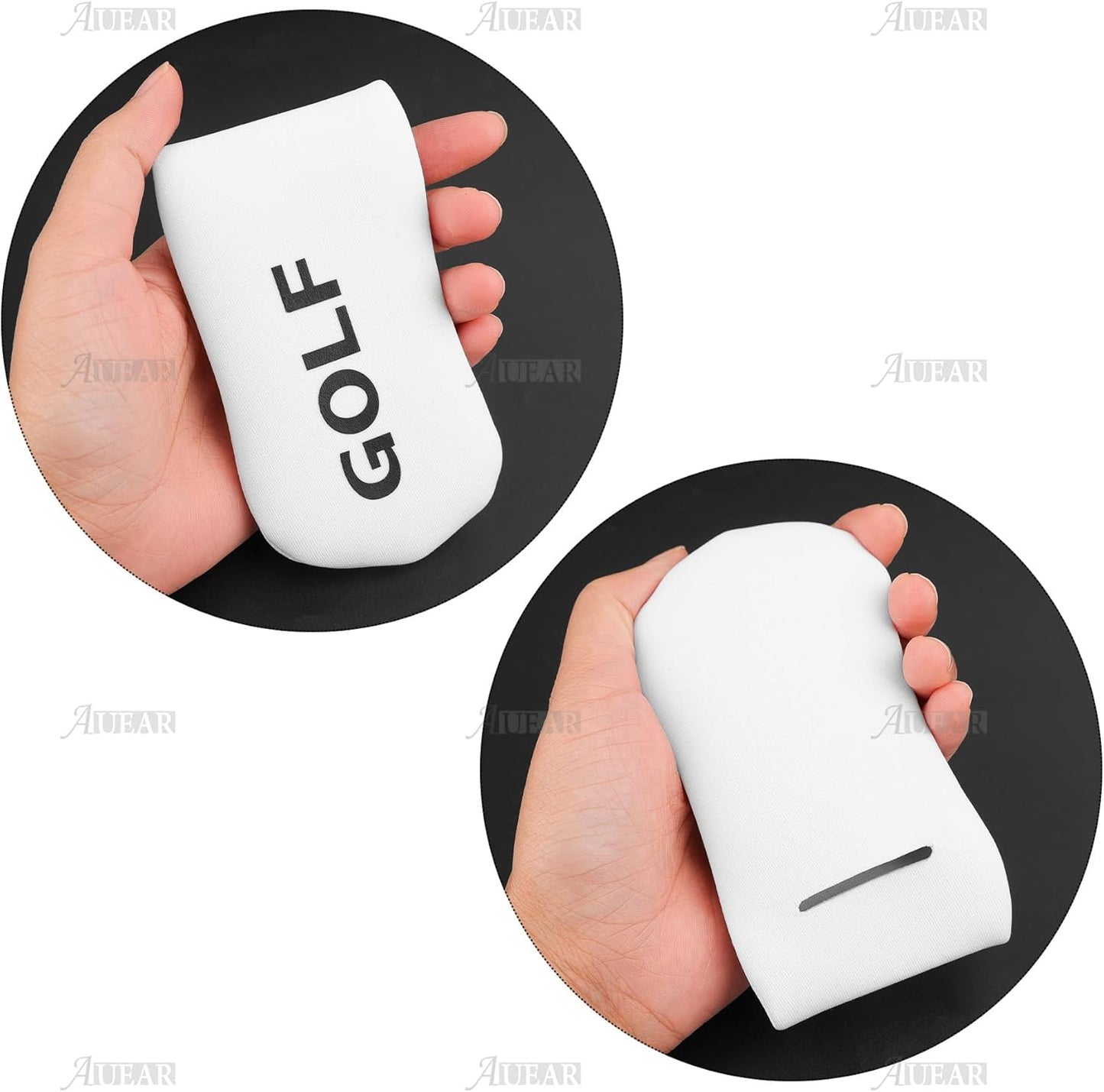 AUEAR, 11 Pack Golf Head Covers Neoprene Iron Putter Headcovers Set Fit All Brands