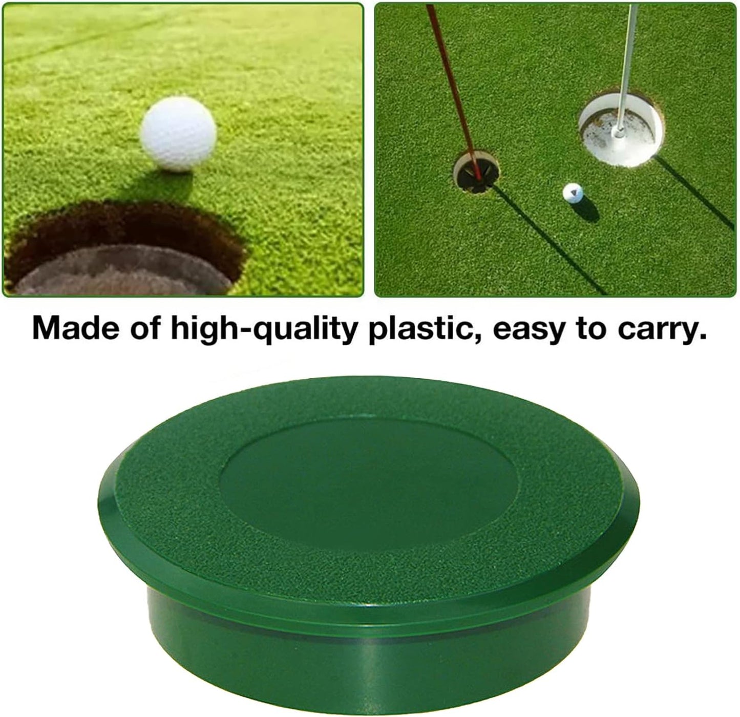 ZLY Golf Cup Cover - Practice Putting Green Hole Cup for Outdoor Activities